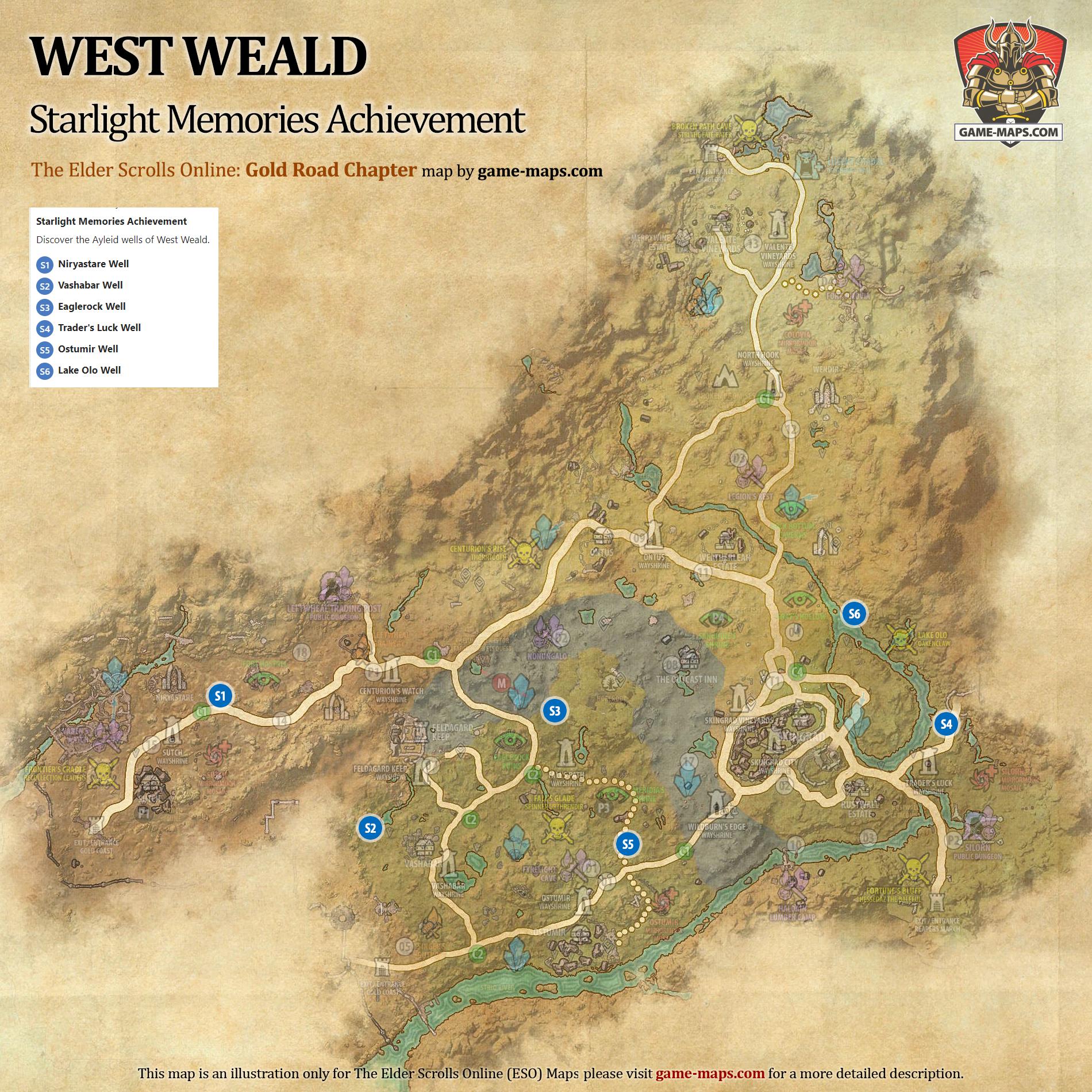 Starlight Memories in West Weald The Elder Scrolls Online: Gold Road (ESO)
