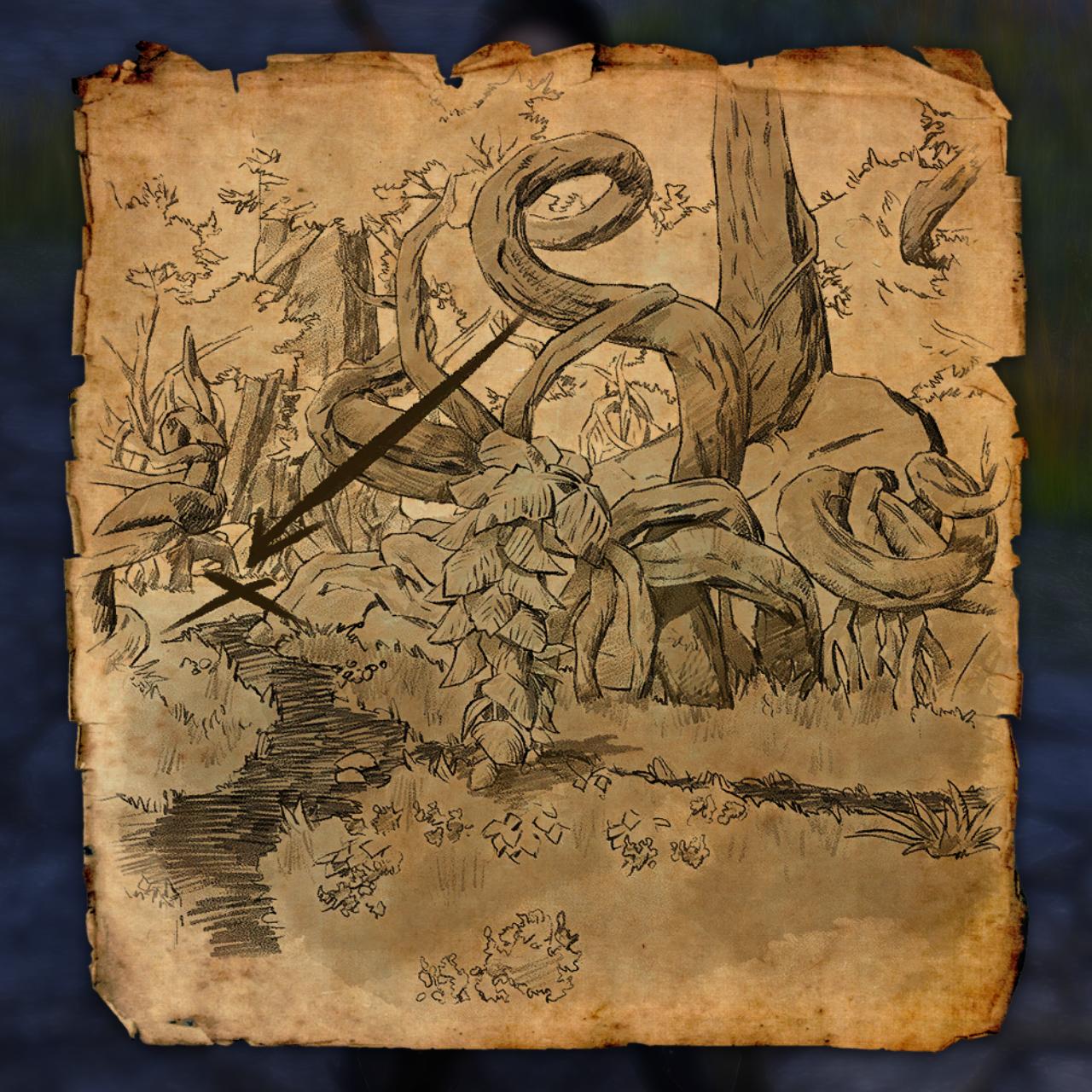 West Weald Pre-Purchase Treasure Map III (Unknown Location) - The Elder Scrolls Online (ESO)