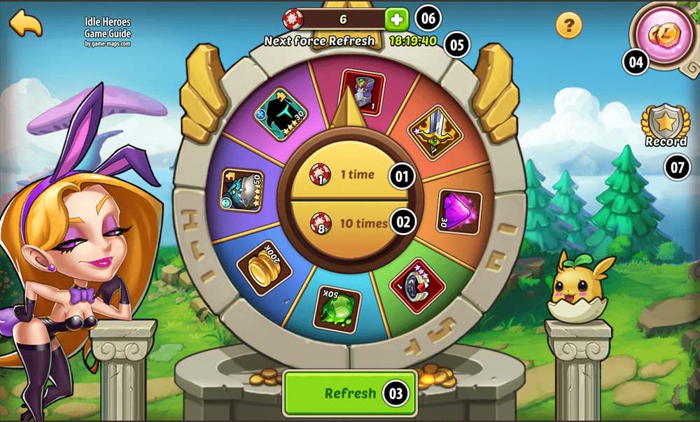 Common Casino in Idle Heroes