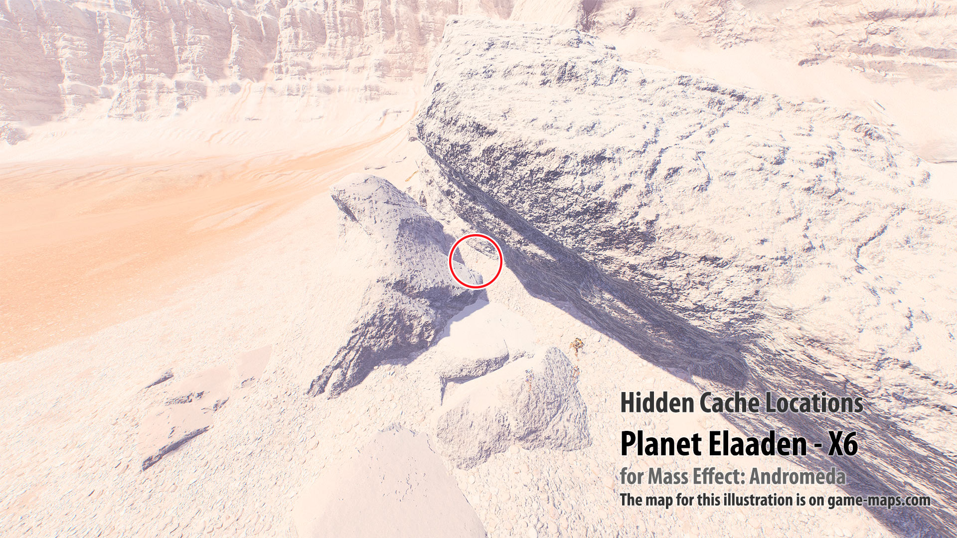 Hidden Cache - Planet Elaaden-X6 - Mass Effect Andromeda.