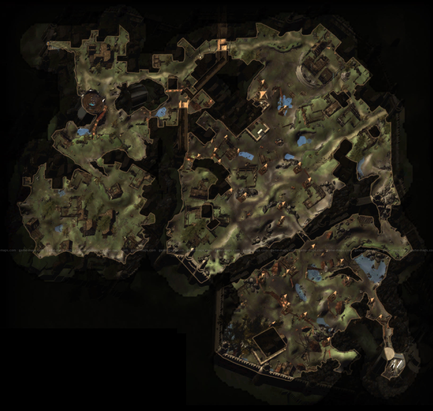 Tower District Map Neverwinter