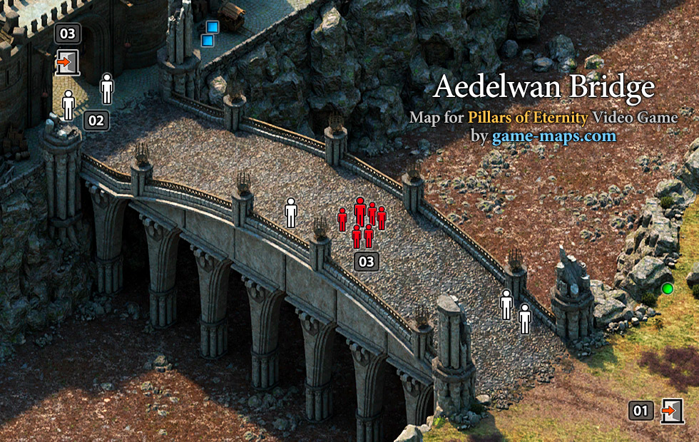 Aedelwan Bridge Map - Pillars of Eternity
