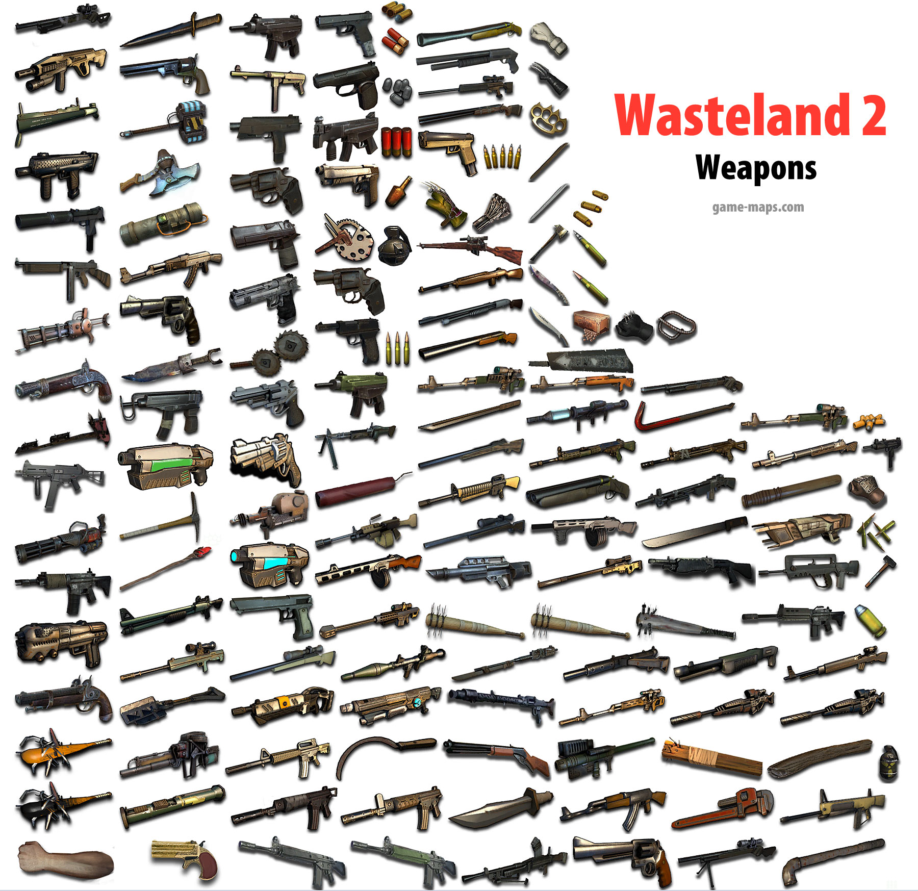 Wasteland 2 - Weapons