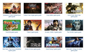 game guides and walkthroughs