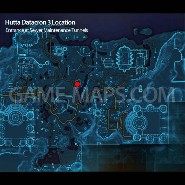 Datacron 3 Location Map Star Wars: The Old Republic