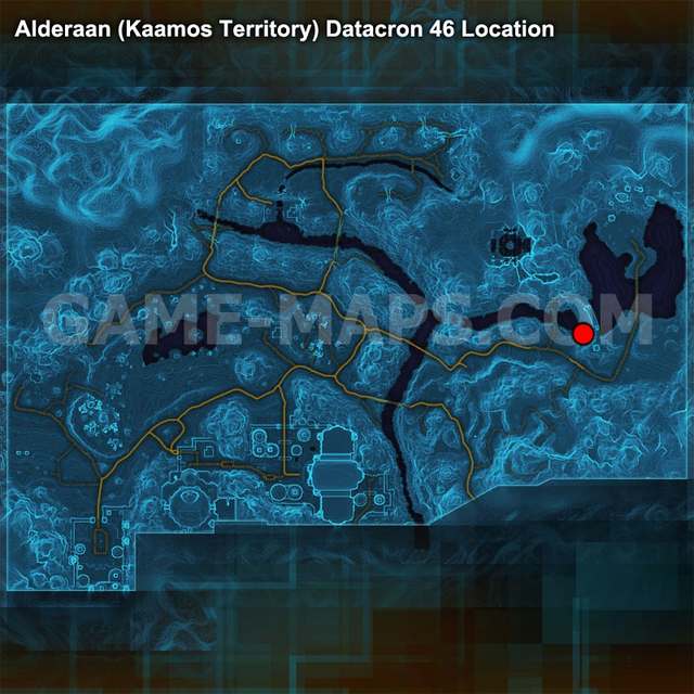 Datacron 46 Location Map Star Wars: The Old Republic