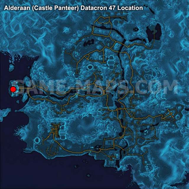 Datacron 47 Location Map Star Wars: The Old Republic
