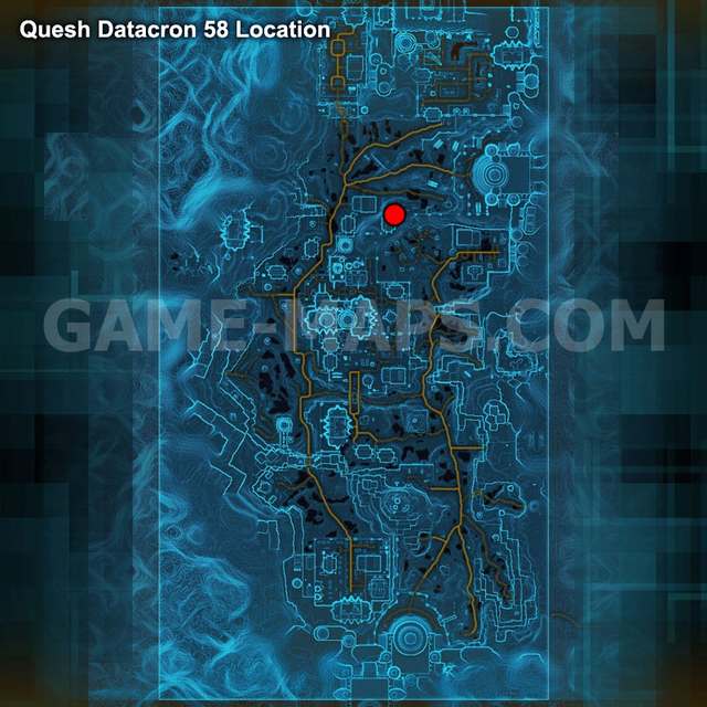 Datacron 58 Location Map Star Wars: The Old Republic