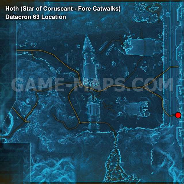 Datacron 63 Location Map Star Wars: The Old Republic