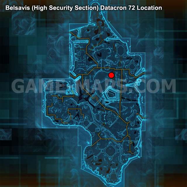 Datacron 72 Location Map Star Wars: The Old Republic