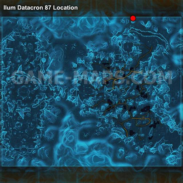 Datacron 87 Location Map Star Wars: The Old Republic