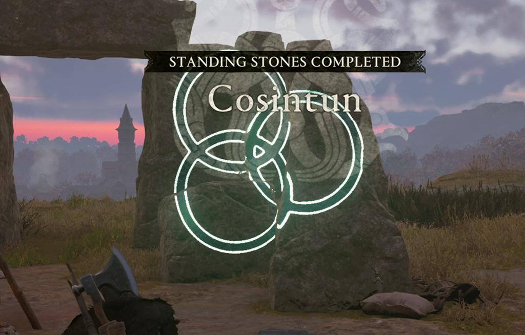 Cosintun Standing Stones in Ledecestrescire - Assassin's Creed Valhalla