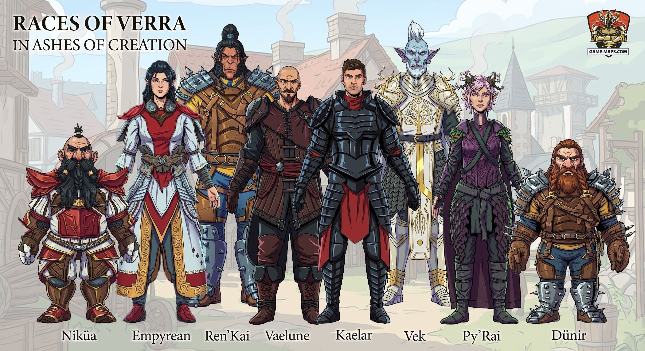 Races of Verra - Ashes of Creation