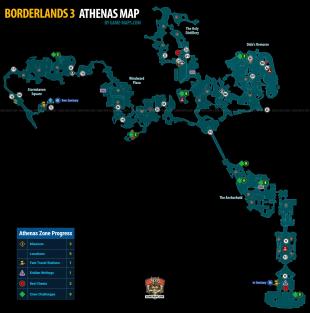 Athenas Map