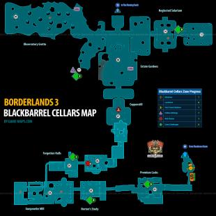 Blackbarrel Cellars Map