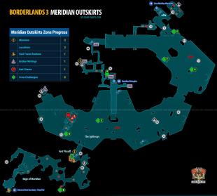 Meridian Outskirts Map