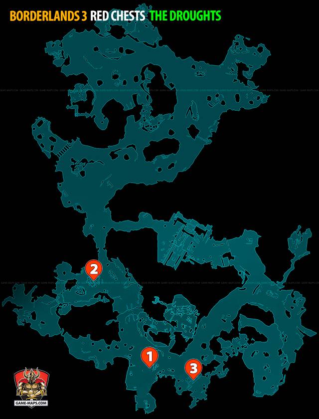 Borderlands 3 Red Locations Maps | game-maps.com