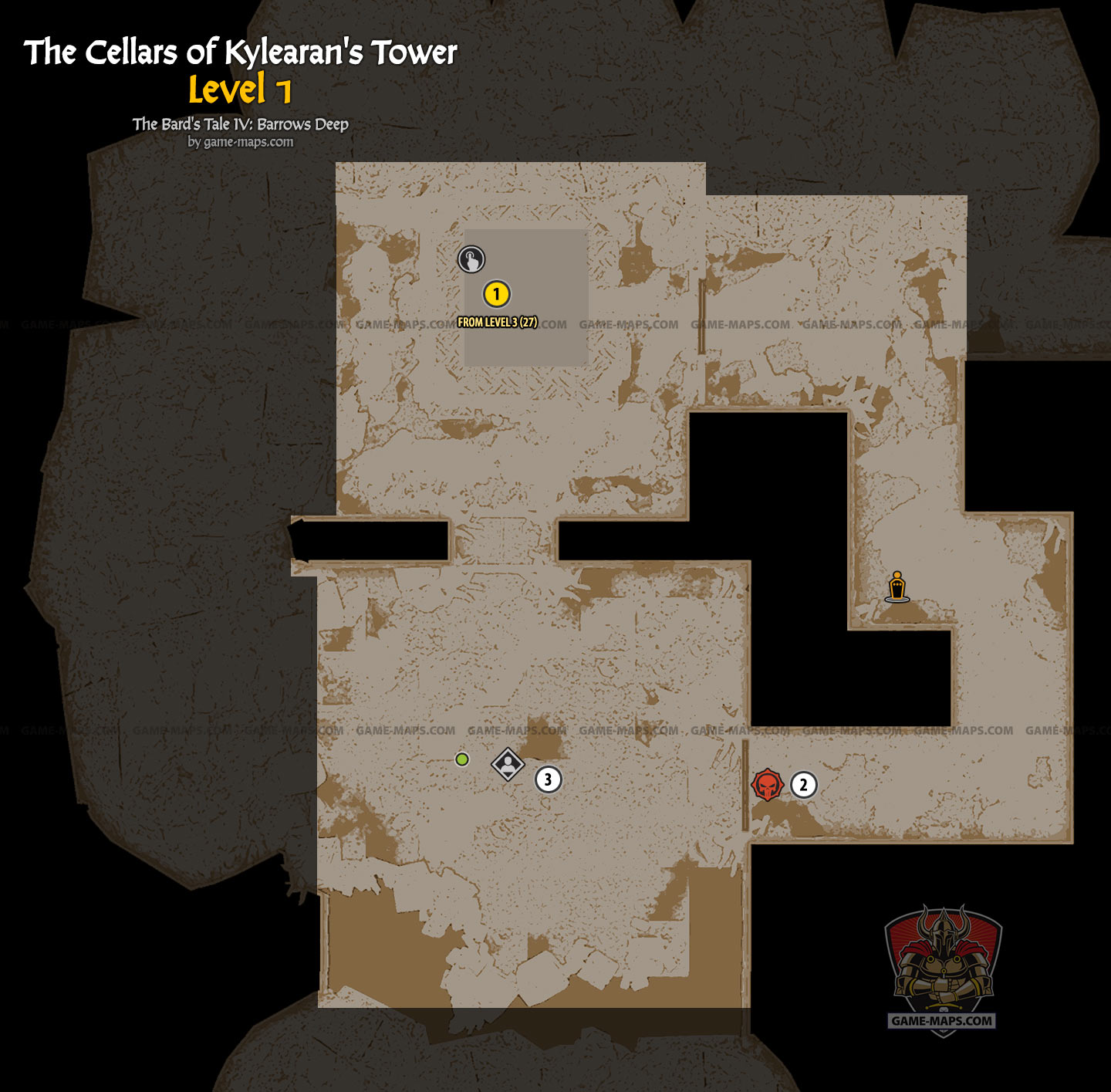 The Cellars of Kylearan's Tower Level 1