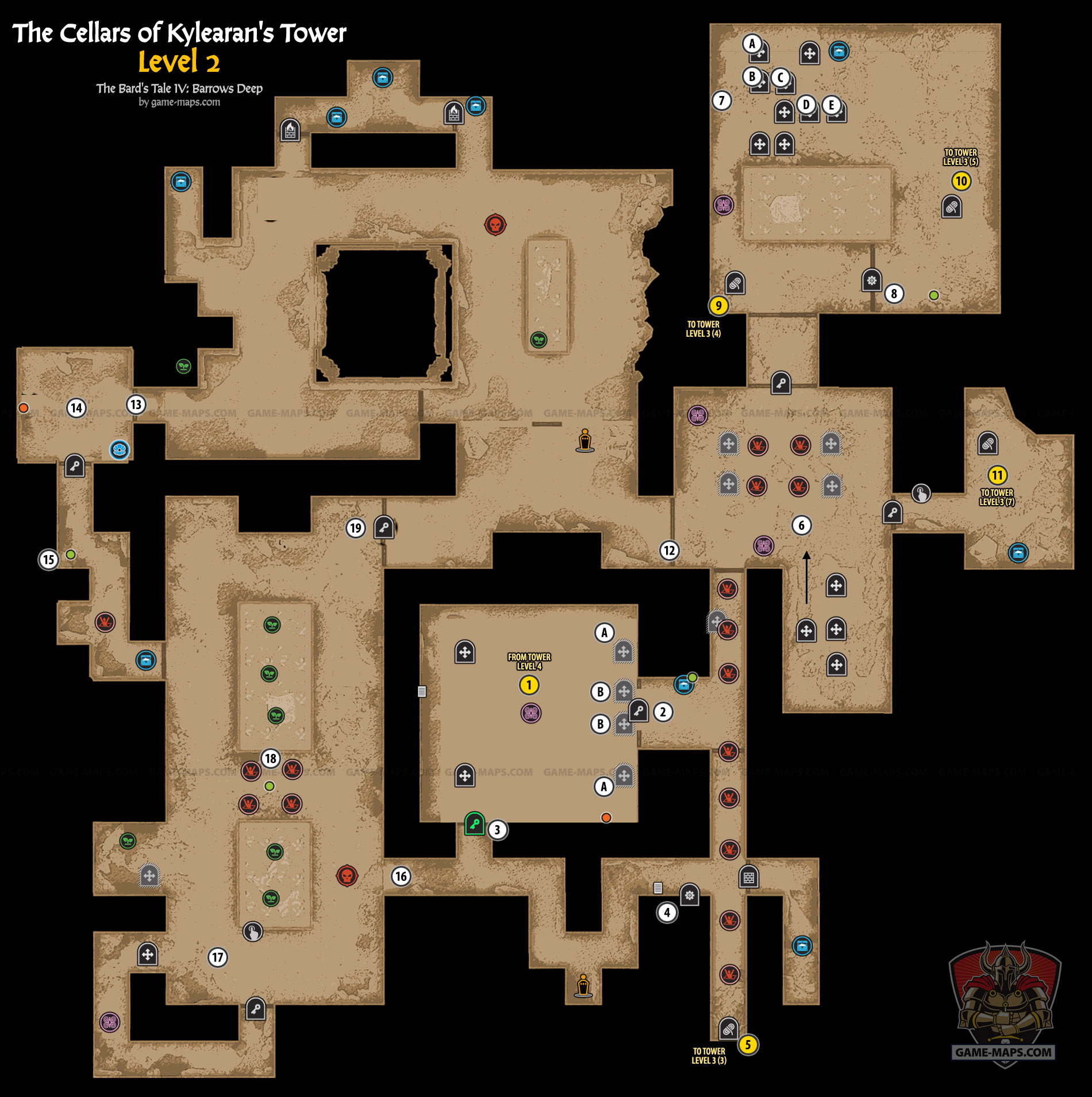 The Cellars of Kylearan's Tower Level 2