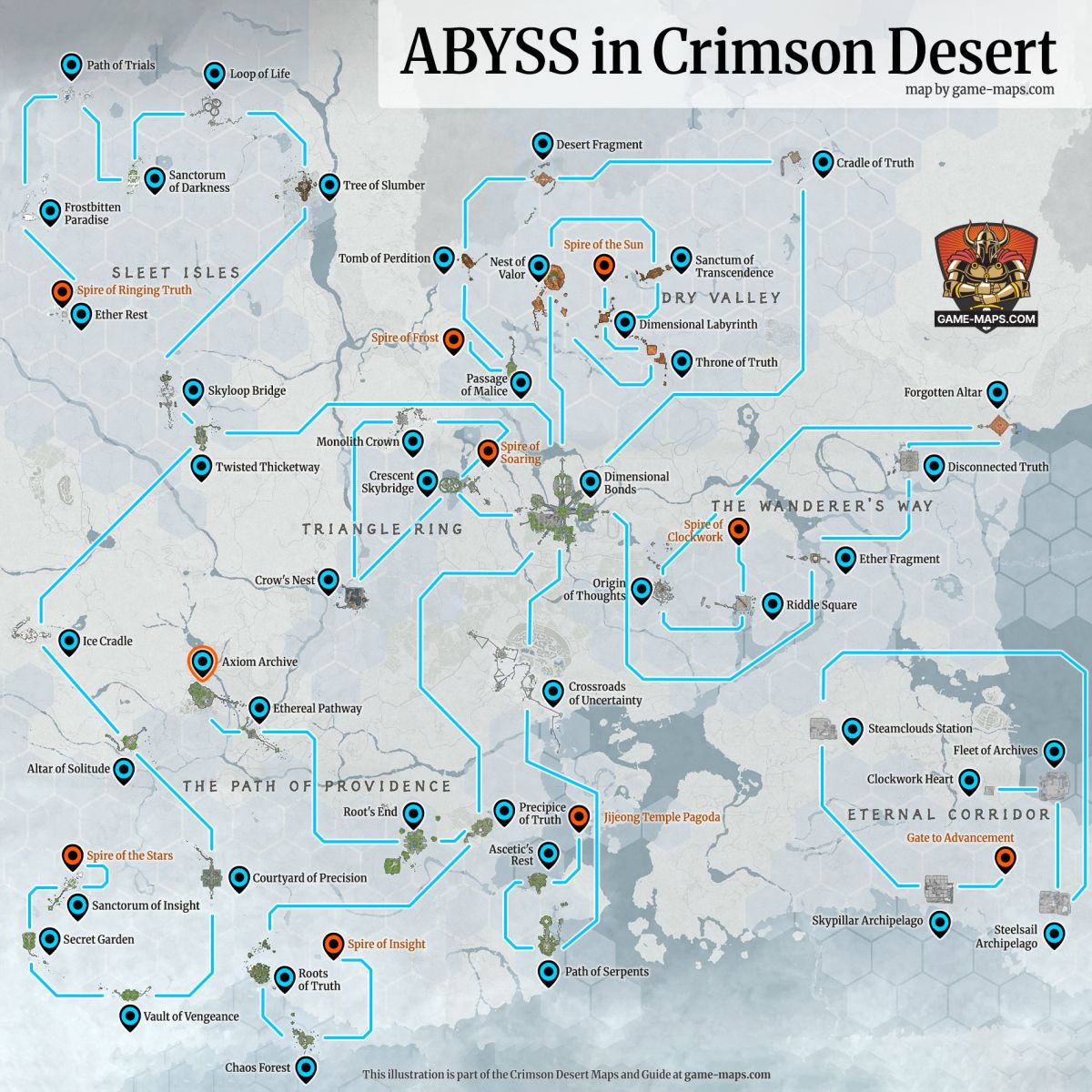 Destiny Rising Abyss Map Abyss Map in Crimson Desert