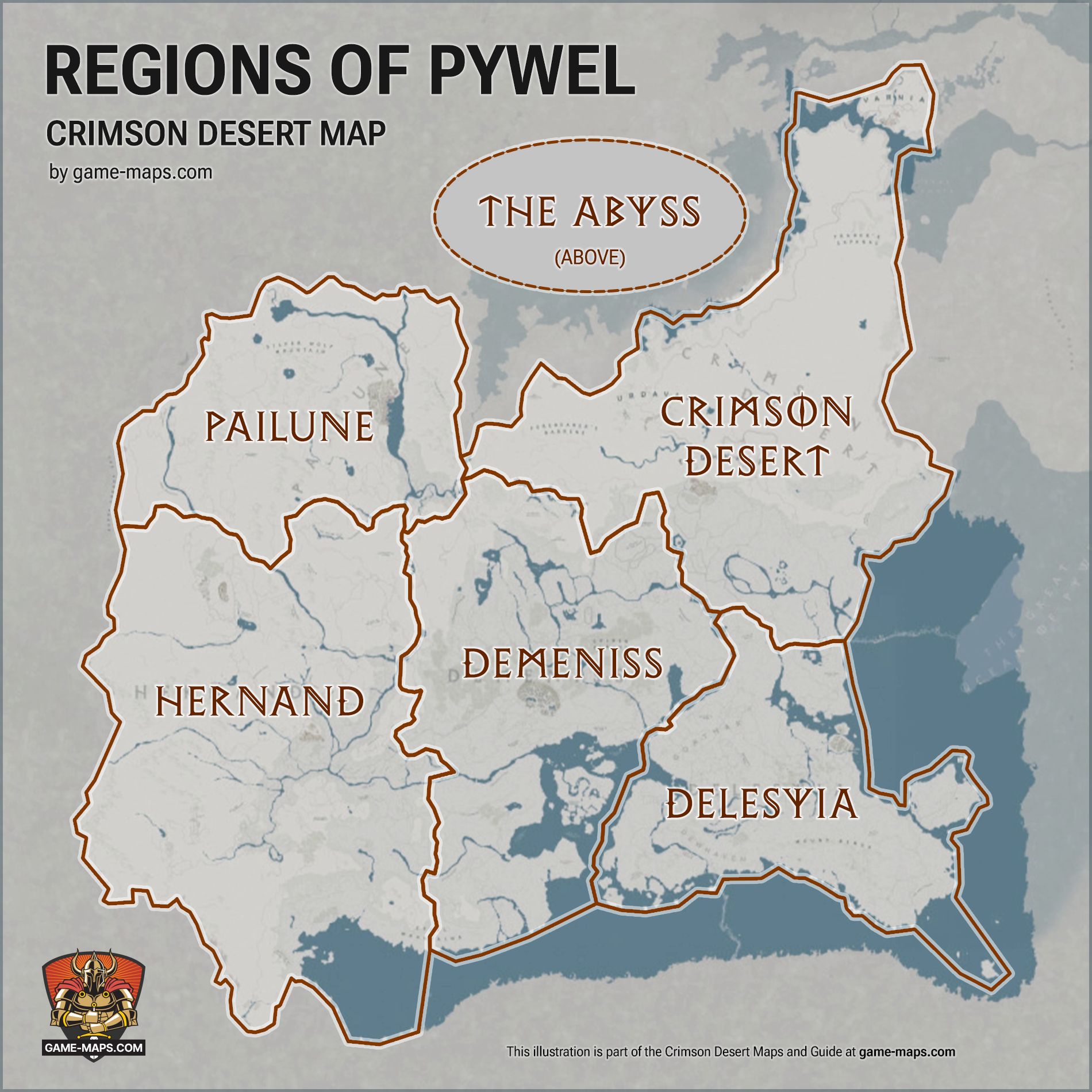 Regions of Pywel - Crimson Desert