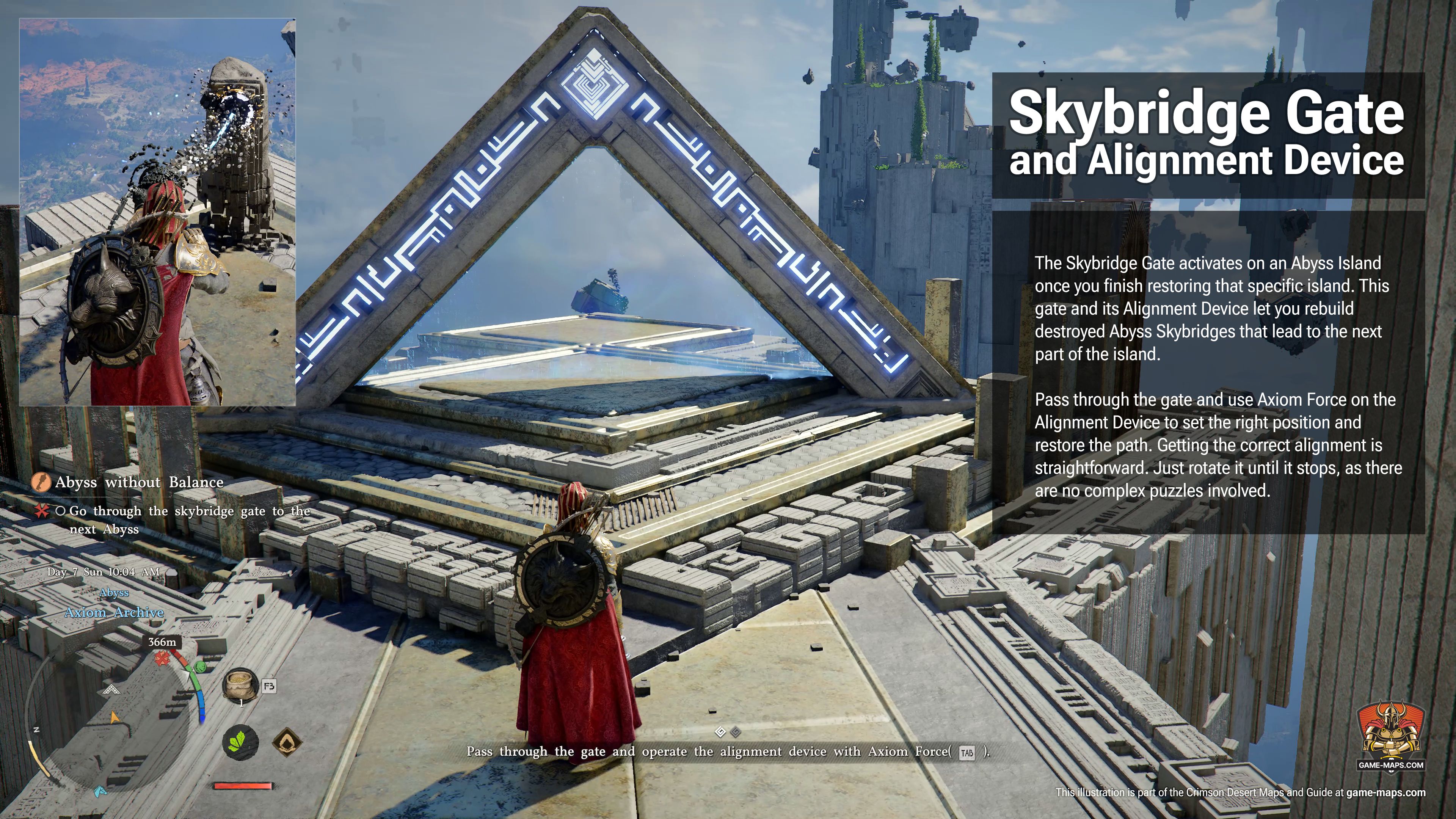 Skybridge Gate and Alignment Device - Crimson Desert