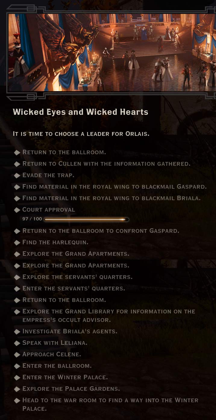 Wicked Eyes and Wicked Hearts - Dragon Age: Inquisition