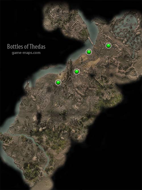 The Exalted Plains Bottles of Thedas Location - Dragon Age: Inquisition
