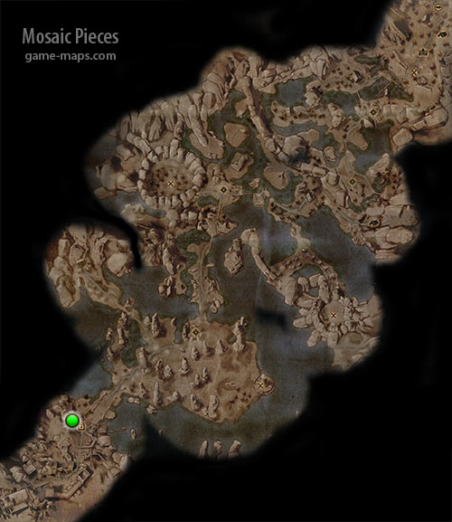 The Fallow Mire Mosaic Pieces Location - Dragon Age: Inquisition
