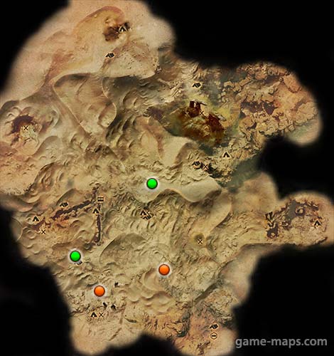 The Hissing Wastes Quarries and Logging Stands Locations - Dragon Age: Inquisition
