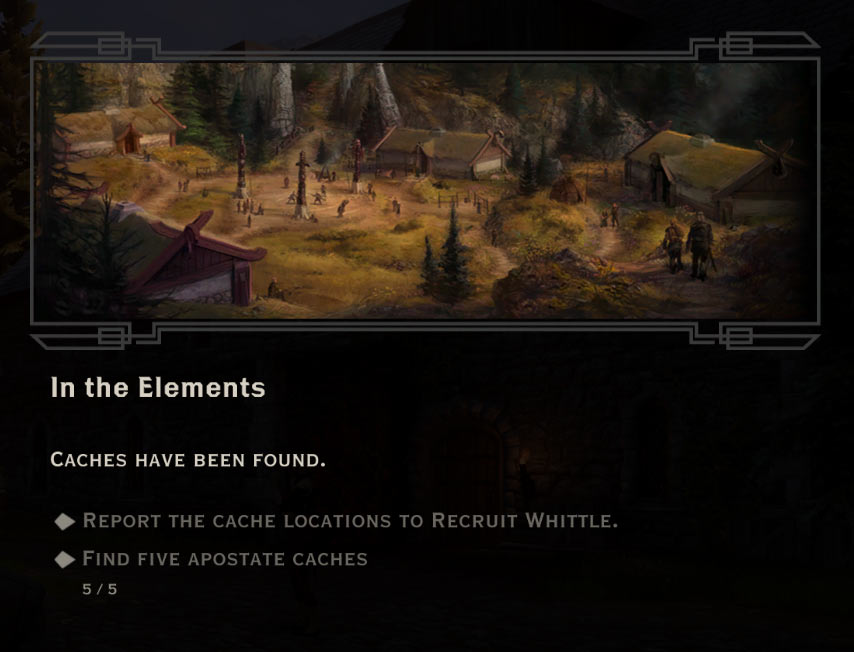 In the Elements Quest in Dragon Age: Inquisition