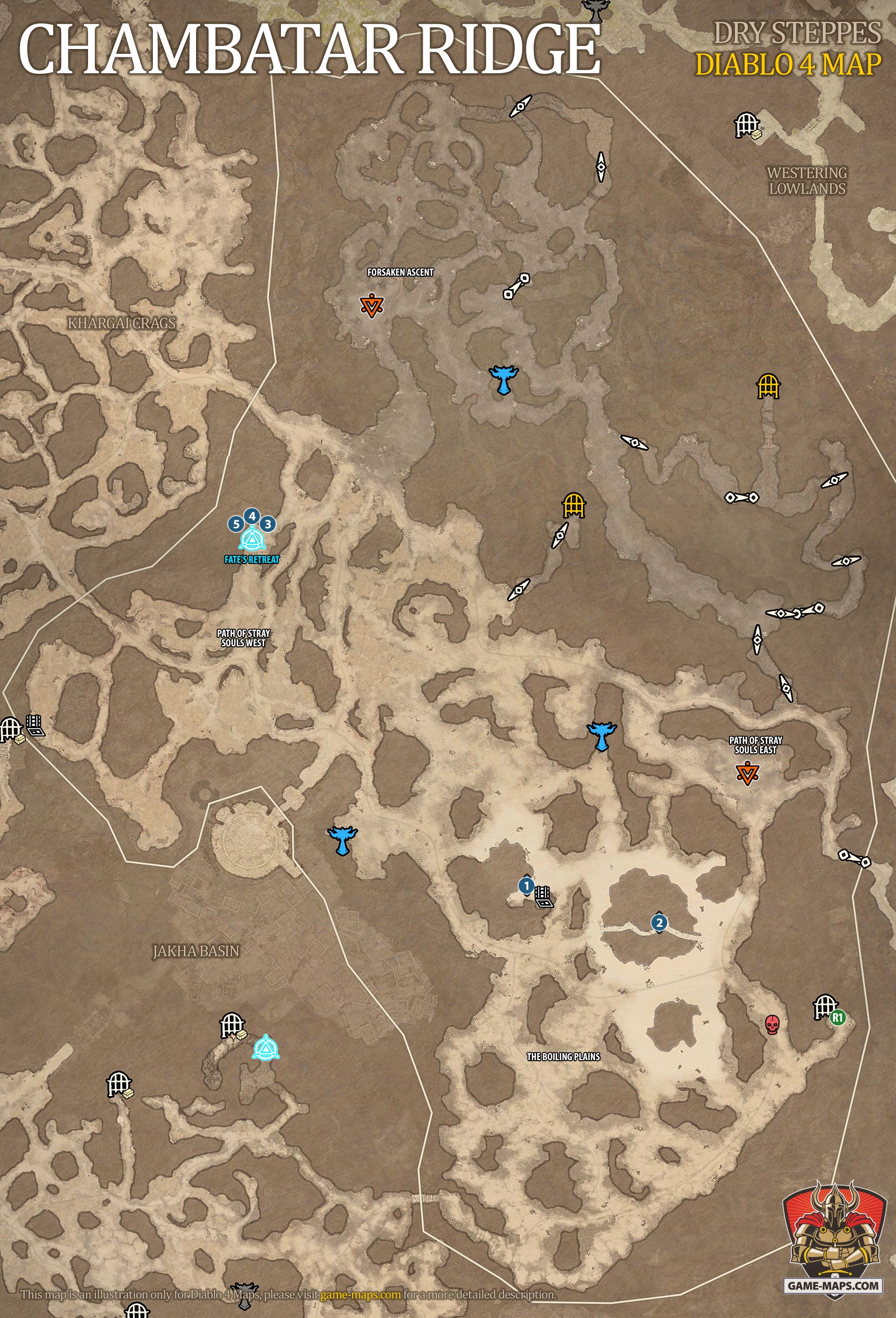 Chambatar Ridge Map Diablo 4