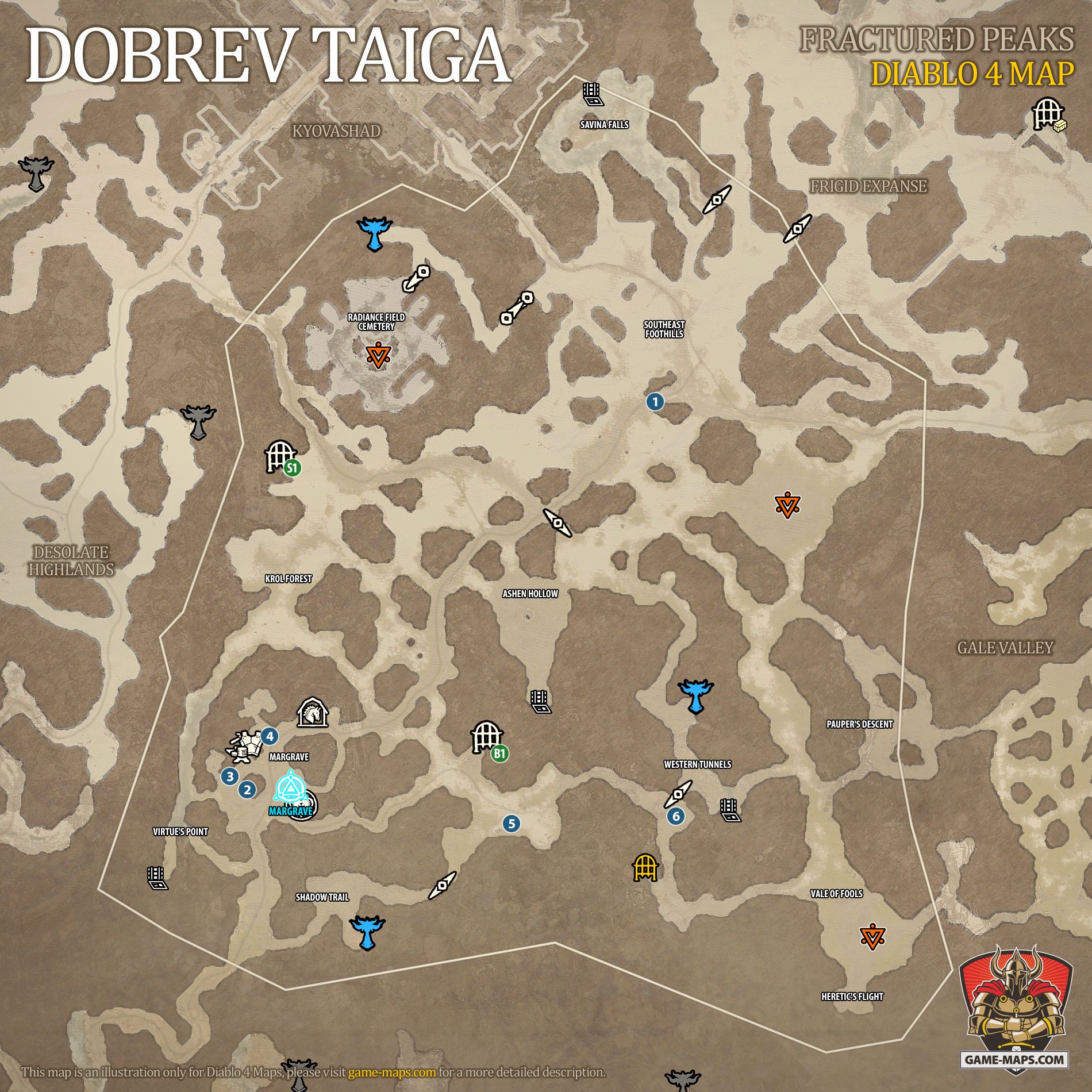 Dobrev Taiga Map Diablo 4