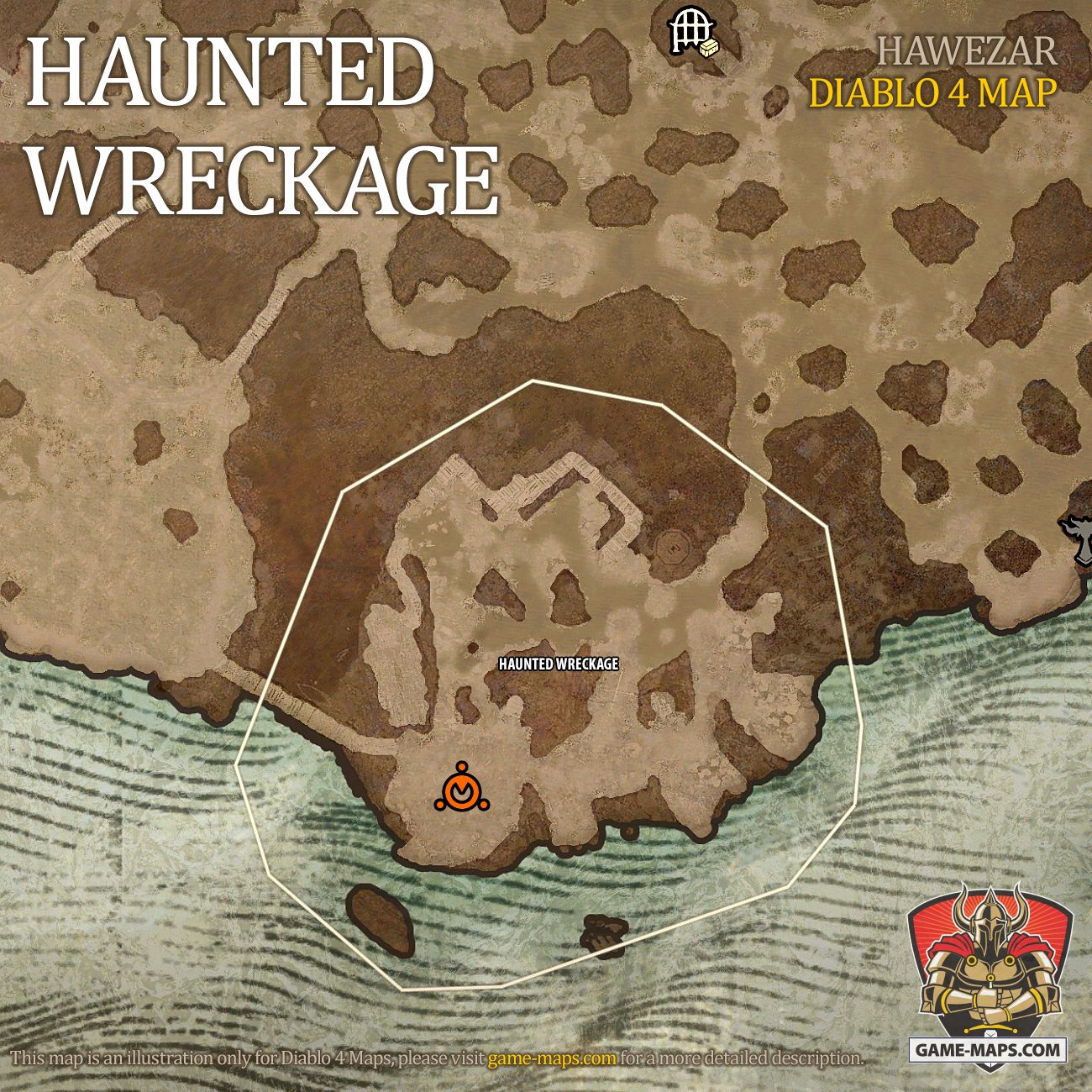 Haunted Wreckage Map Diablo 4