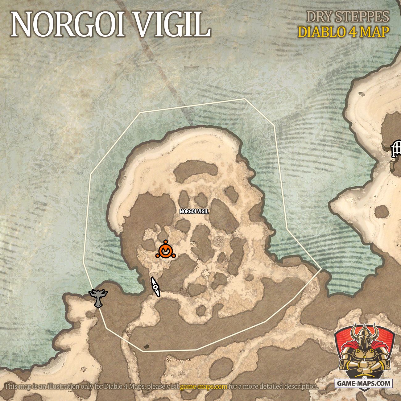 Norgoi Vigil Map Diablo 4