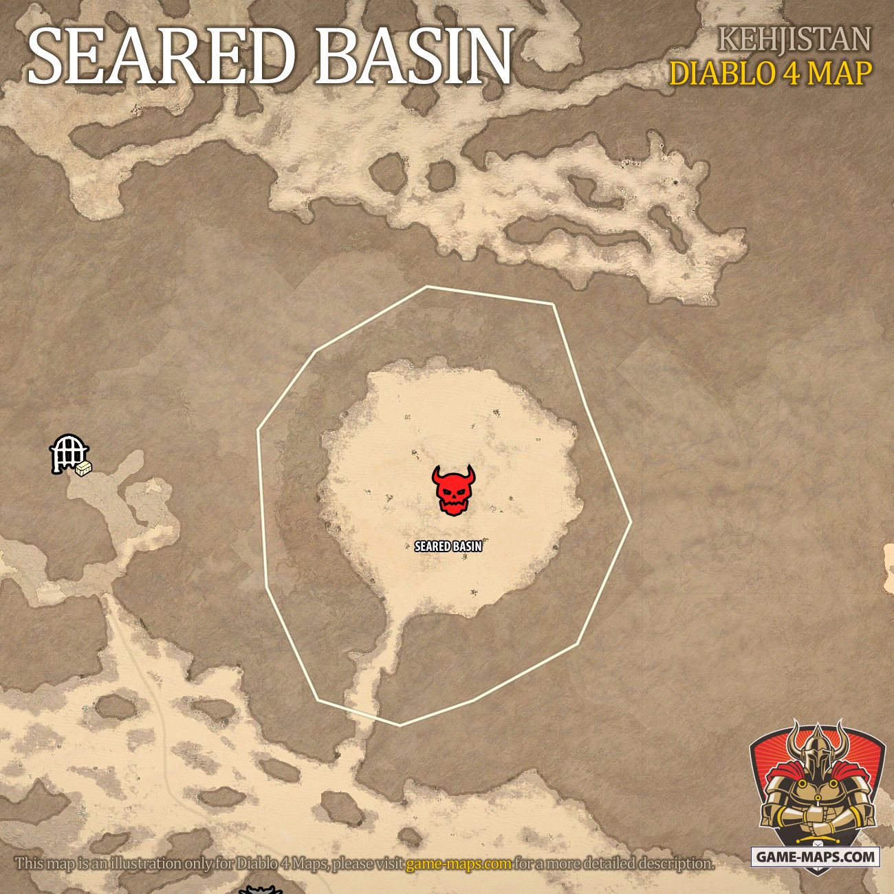 Seared Basin Map Diablo 4
