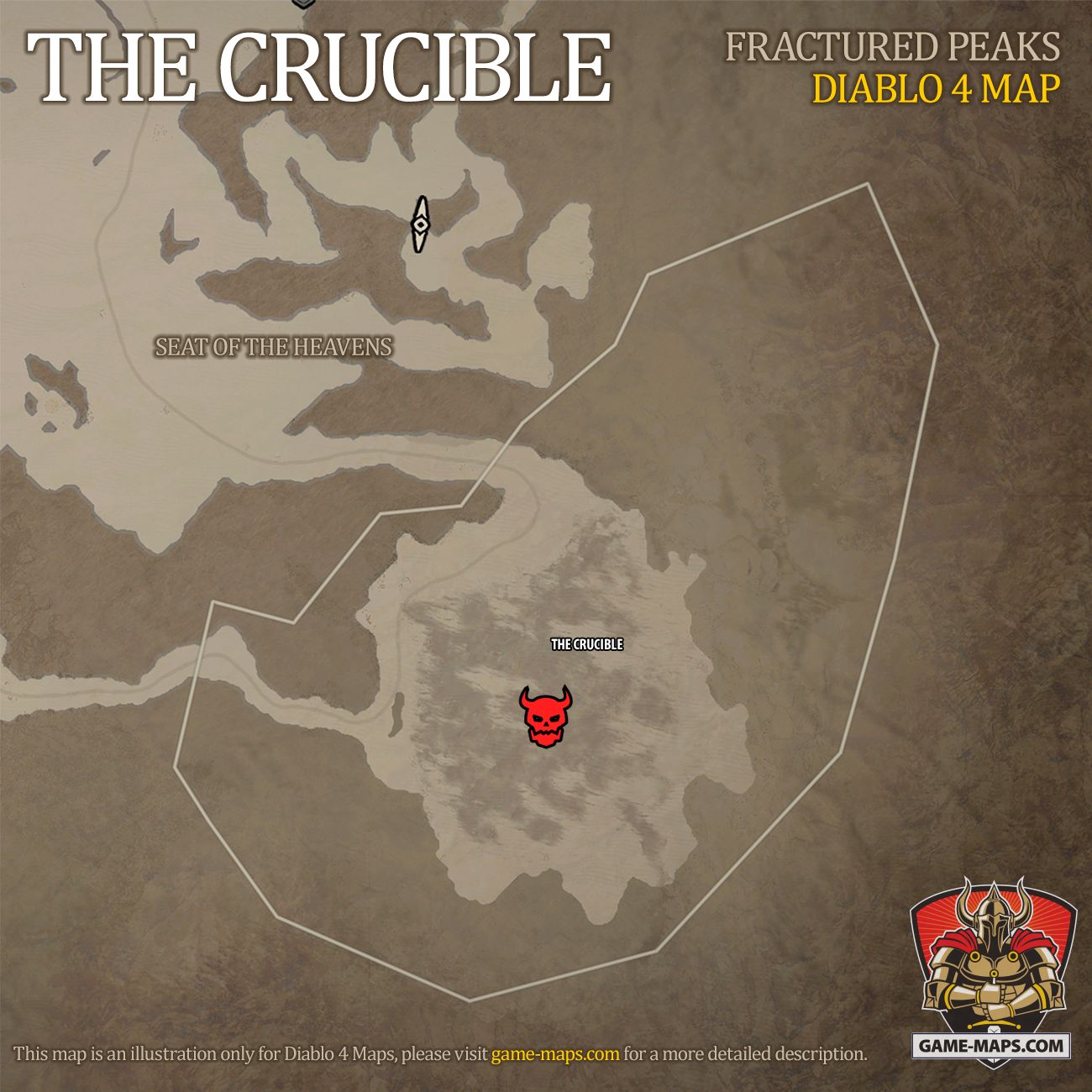 The Crucible Map Diablo 4