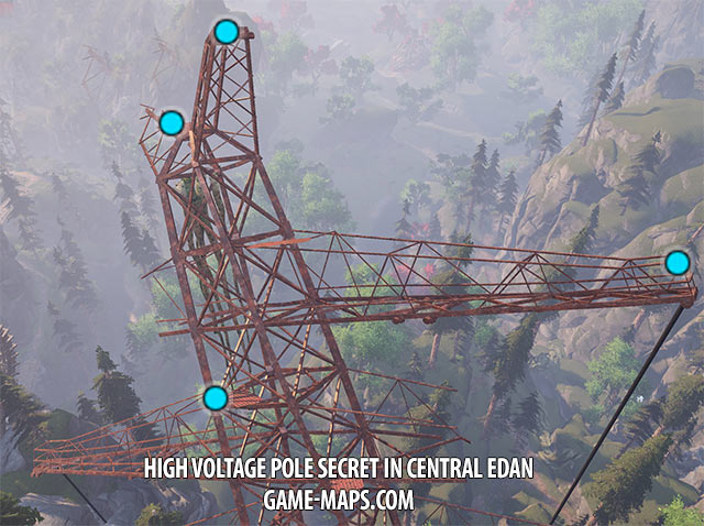 High Voltage Pole Secret in Central Edan | ELEX