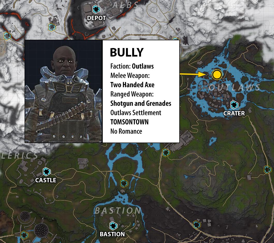 Location of Bully Companion in ELEX 2.