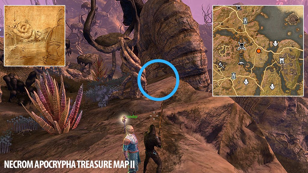 Necrom Apocrypha Treasure Map II - The Elder Scrolls Online (ESO)