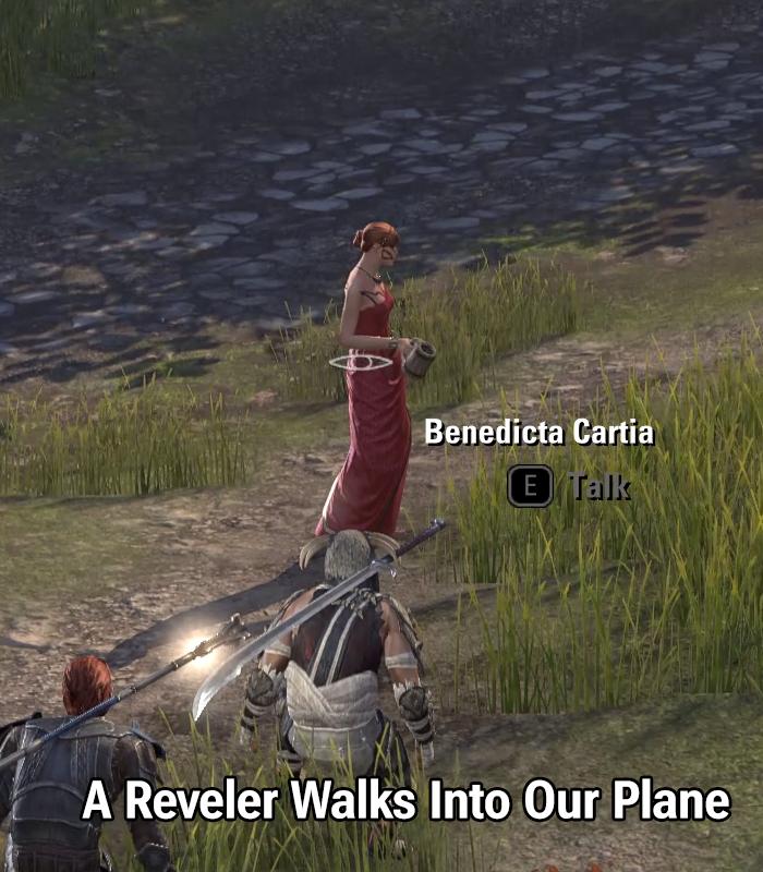 A Reveler Walks Into Our Plane - The Elder Scrolls Online (ESO)
