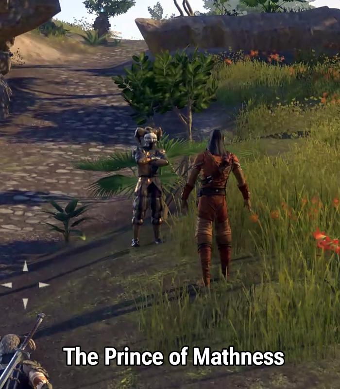 The Prince of Mathness - The Elder Scrolls Online (ESO)