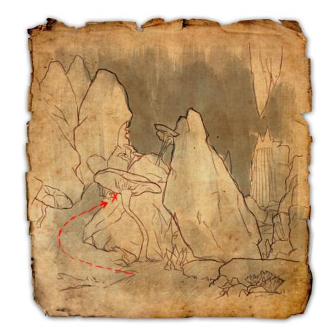TM II - Blackreach: Greymoor Caverns Treasure Map II ESO