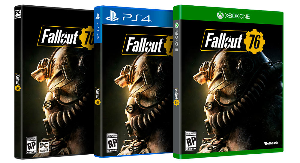 Fallout 76 Game Boxes