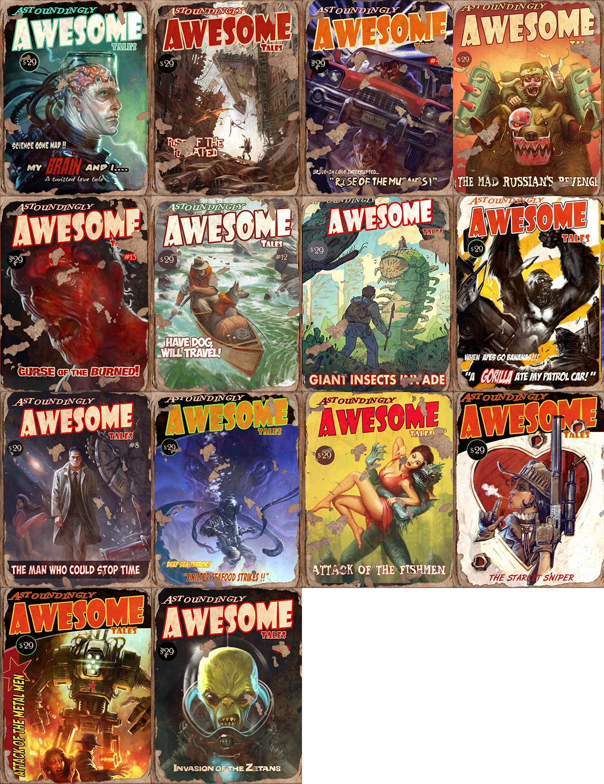 Fallout 76 - Astonishingly Awesome Tales Magazines in Fallout 76