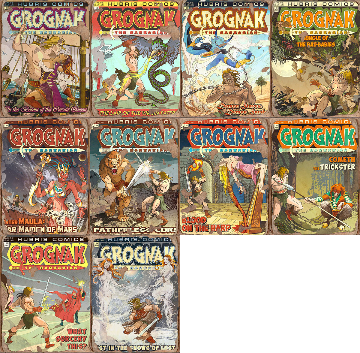 Fallout 76 - Grognak the Barbarian Magazines in Fallout 76