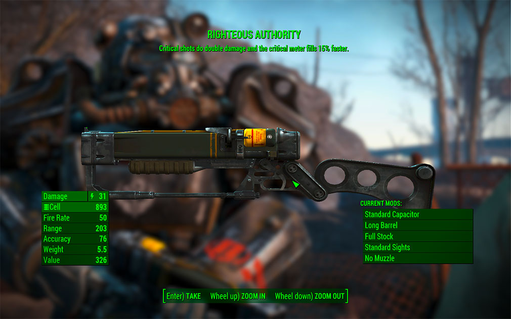 Fallout 4 - Righteous Authority