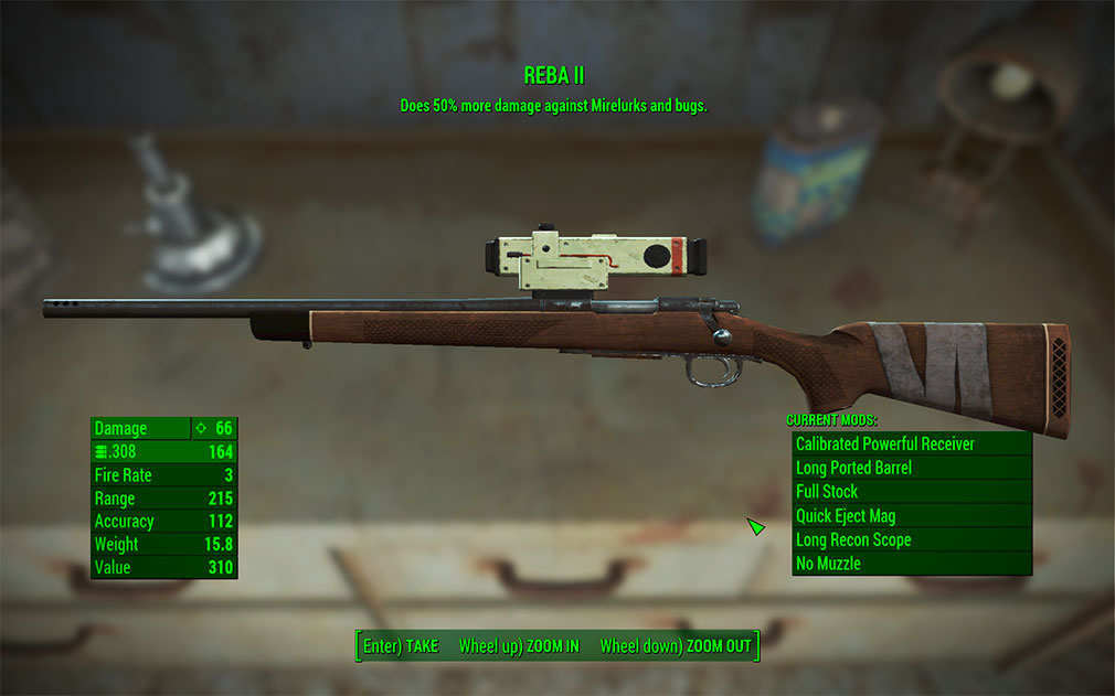 fallout 4 weapons list