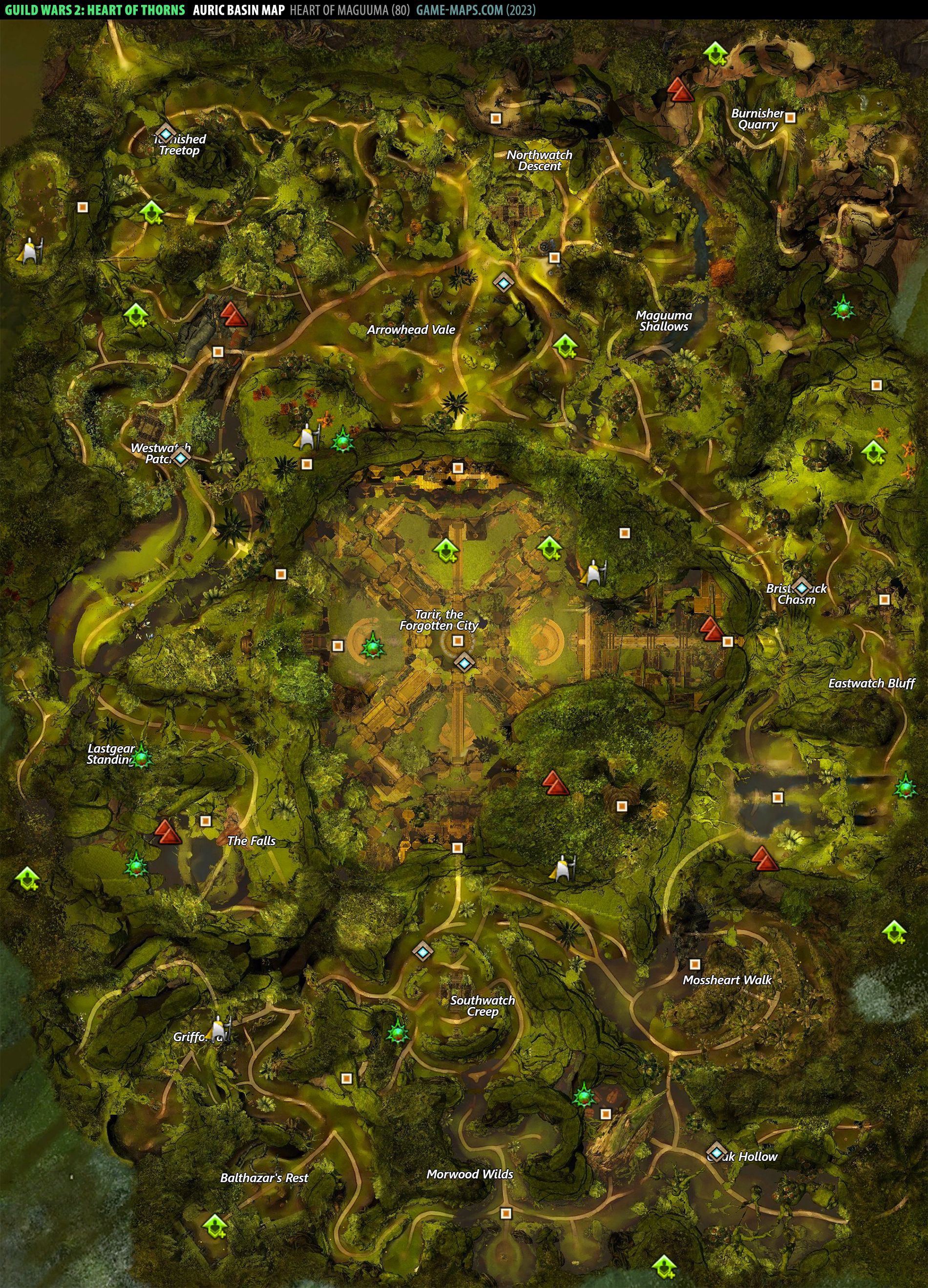 Auric Basin Map Guild Wars 2