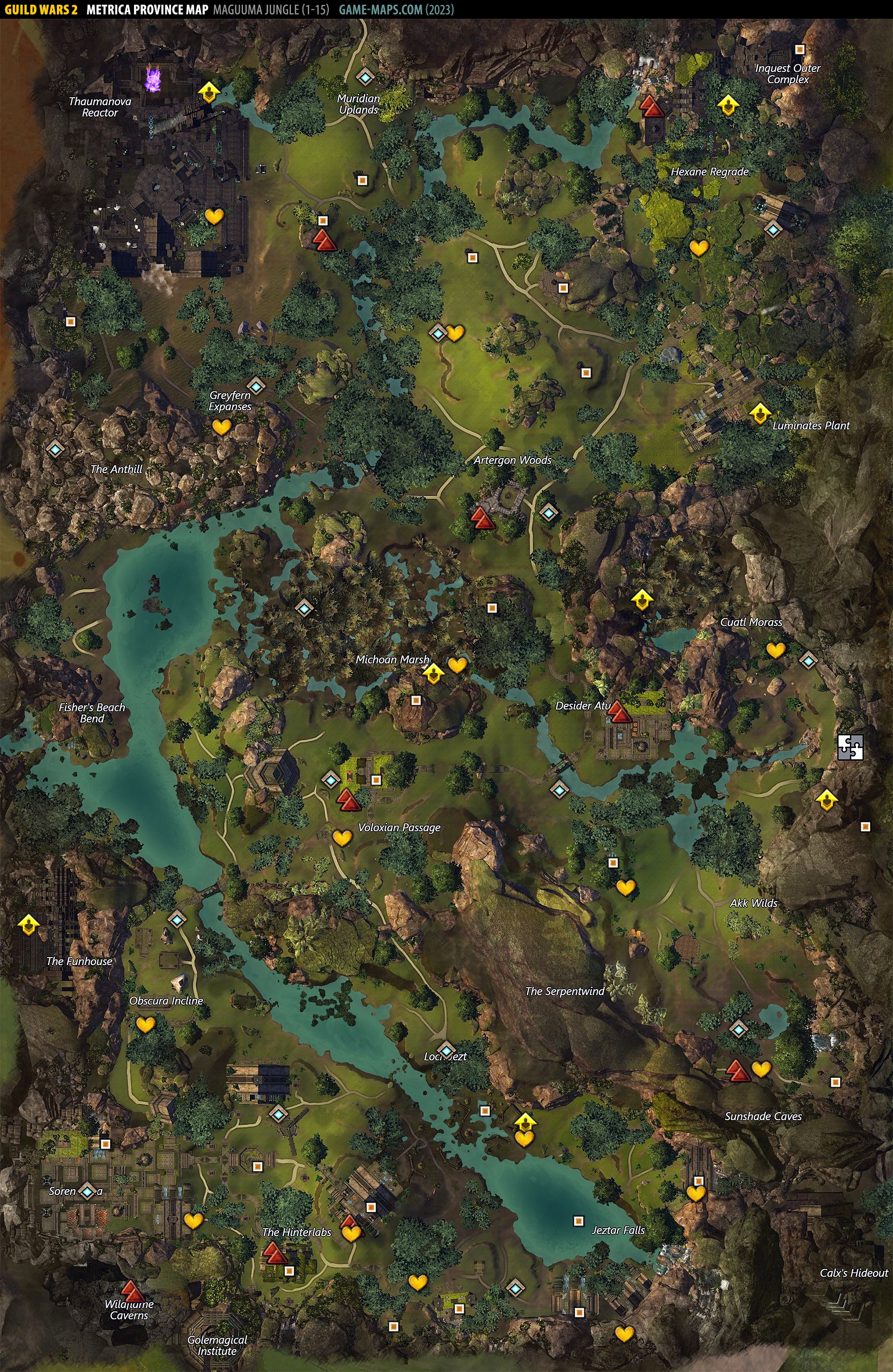 Metrica Province Map Guild Wars 2
